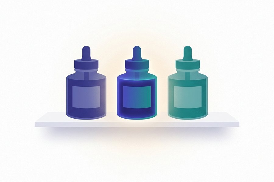 Illustration of one Markdown source file branching into several platform dialects, showing how a shared core picked up different extensions over time.